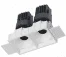 Quadratisches rahmenloses Doppeldownlight