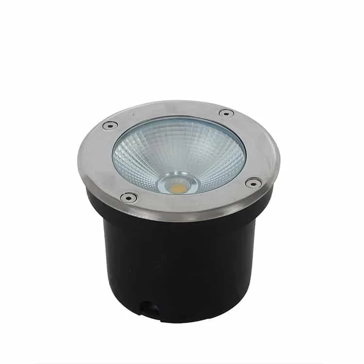 GL-H-Bodenstrahler mit COB-LED und Edelstahlring