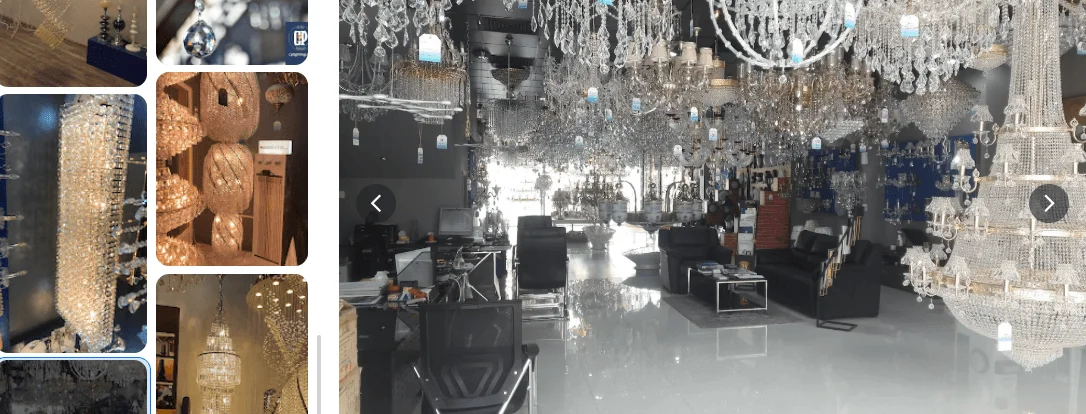 Kronleuchter in Bahrain