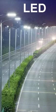 Anwendung von LED-Straßenbeleuchtung