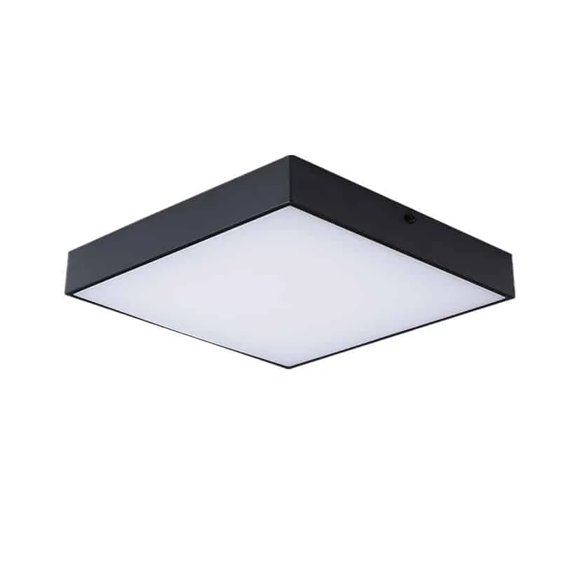 Ultraflaches schwarzes LED-Aufbaudownlight 12W-35W