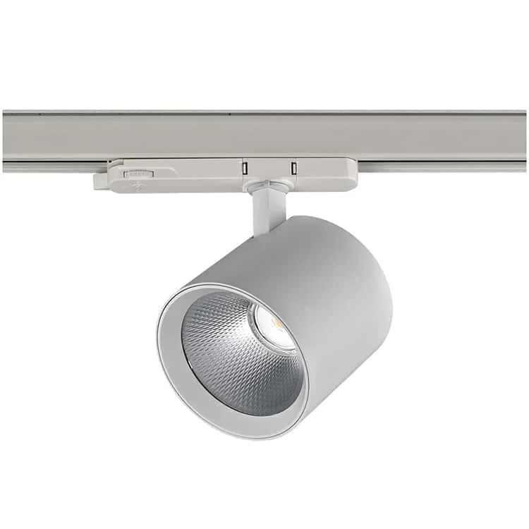 Gewerblicher Schienenstrahler mit integriertem LED-Treiber