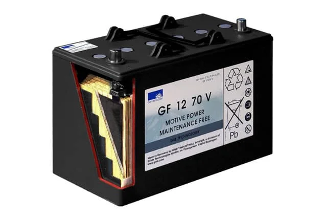 Exide-Gelbatterie