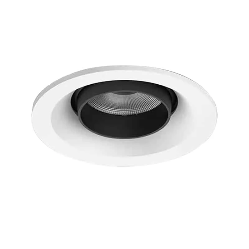 Schwenkbares Downlight mit 30° Neigung