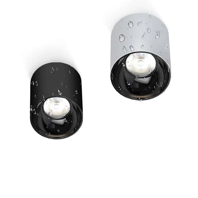 Wassergeschützter zylindrischer Aufbaustrahler IP65