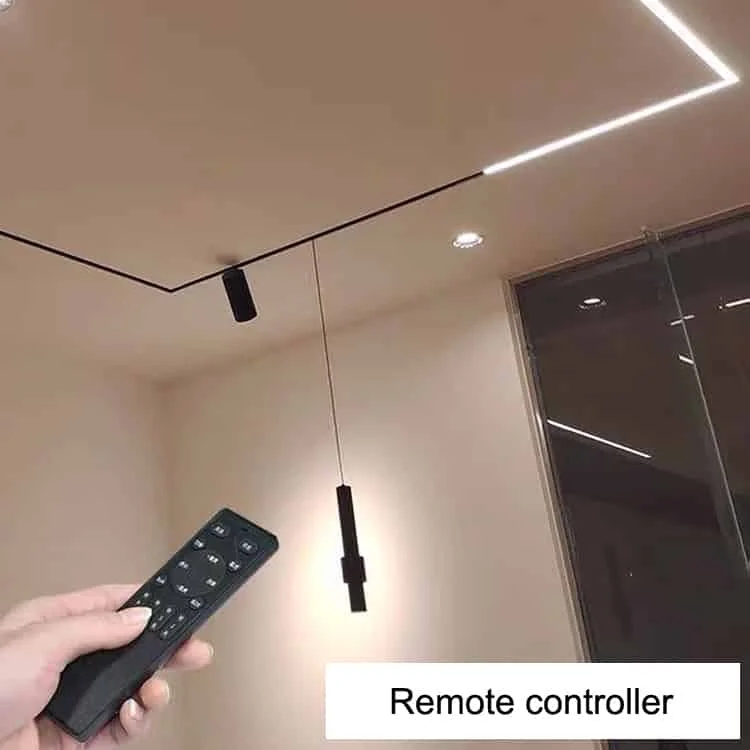 Magnetischer LED-Schienenstrahler mit 3CCT und Fernbedienung