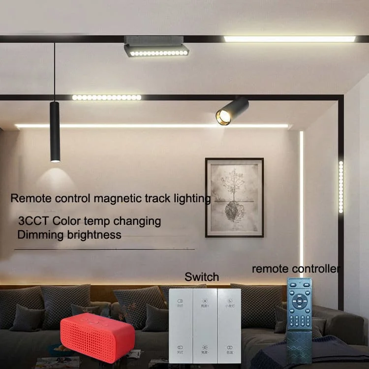 LED-Magnetschienenbeleuchtung mit Fernbedienung