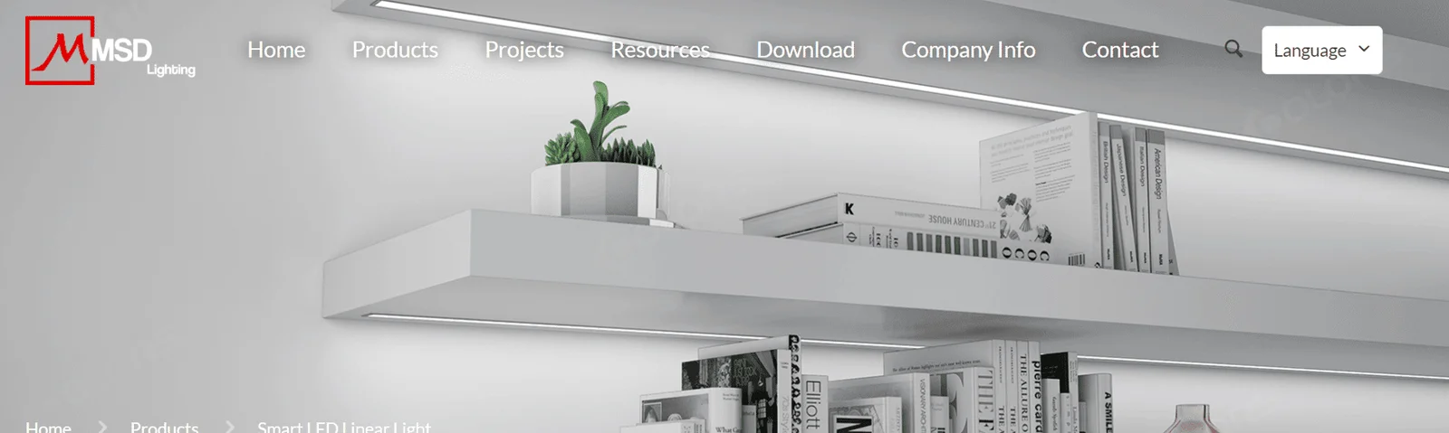 Hersteller linearer Leuchten mit Steuerungsoptionen