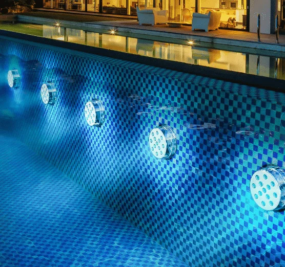 Unterwasserleuchten für Pools